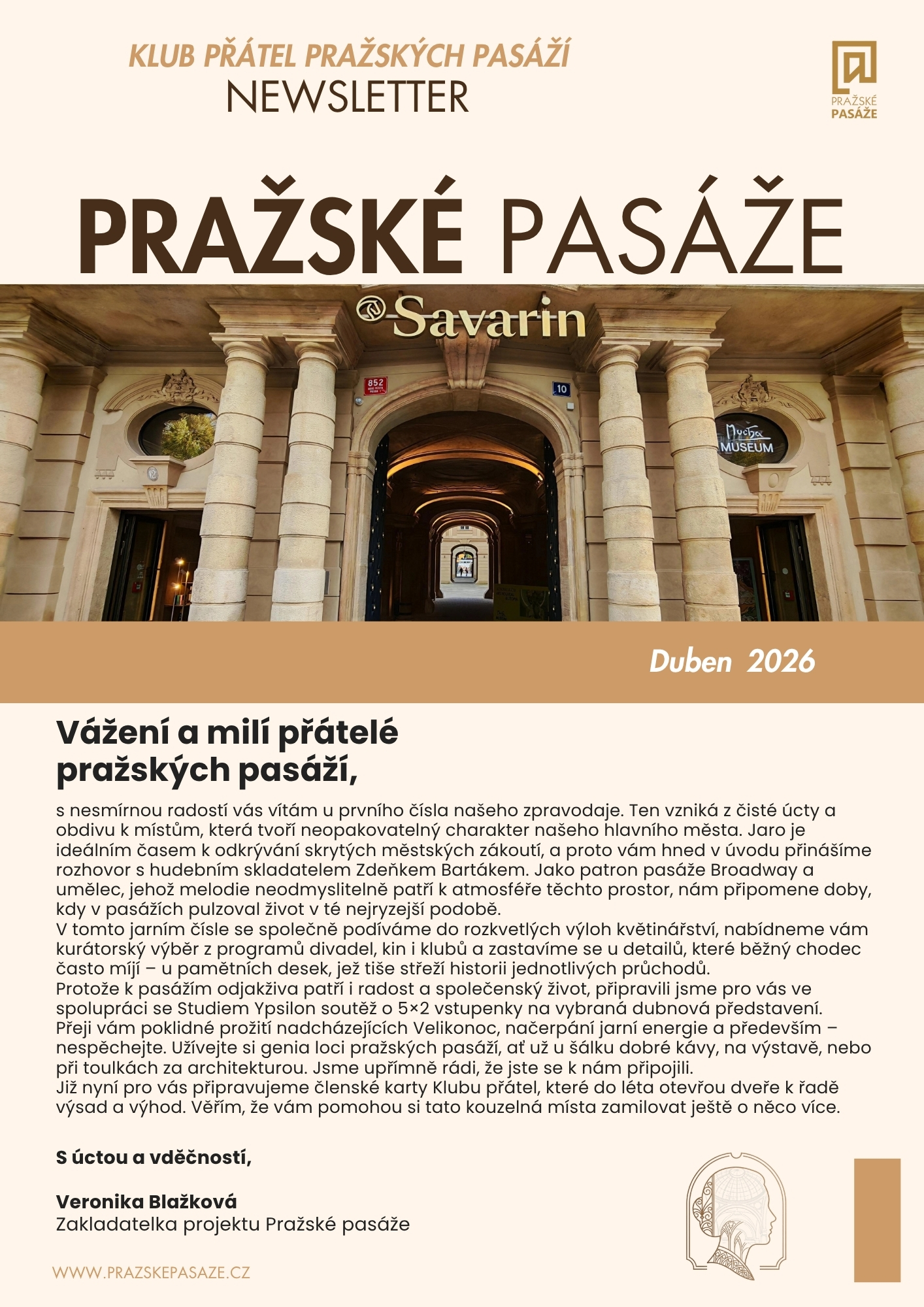 Newsletter - duben str1