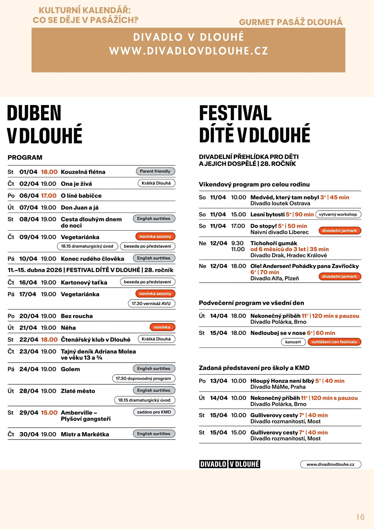 Newsletter - duben str16