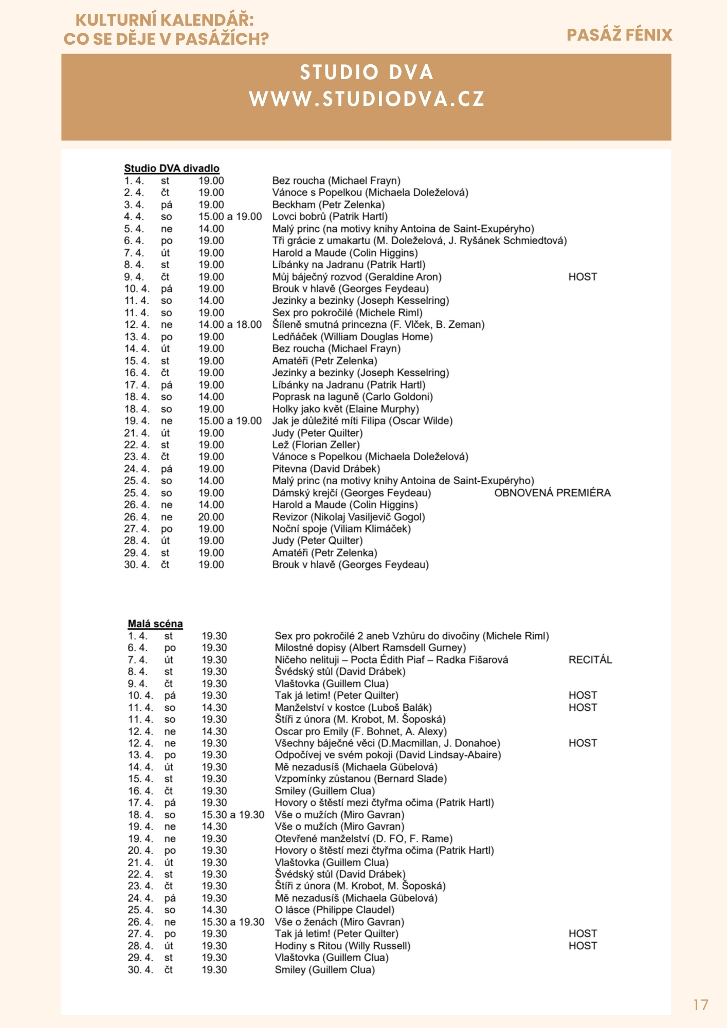 Newsletter - duben str17