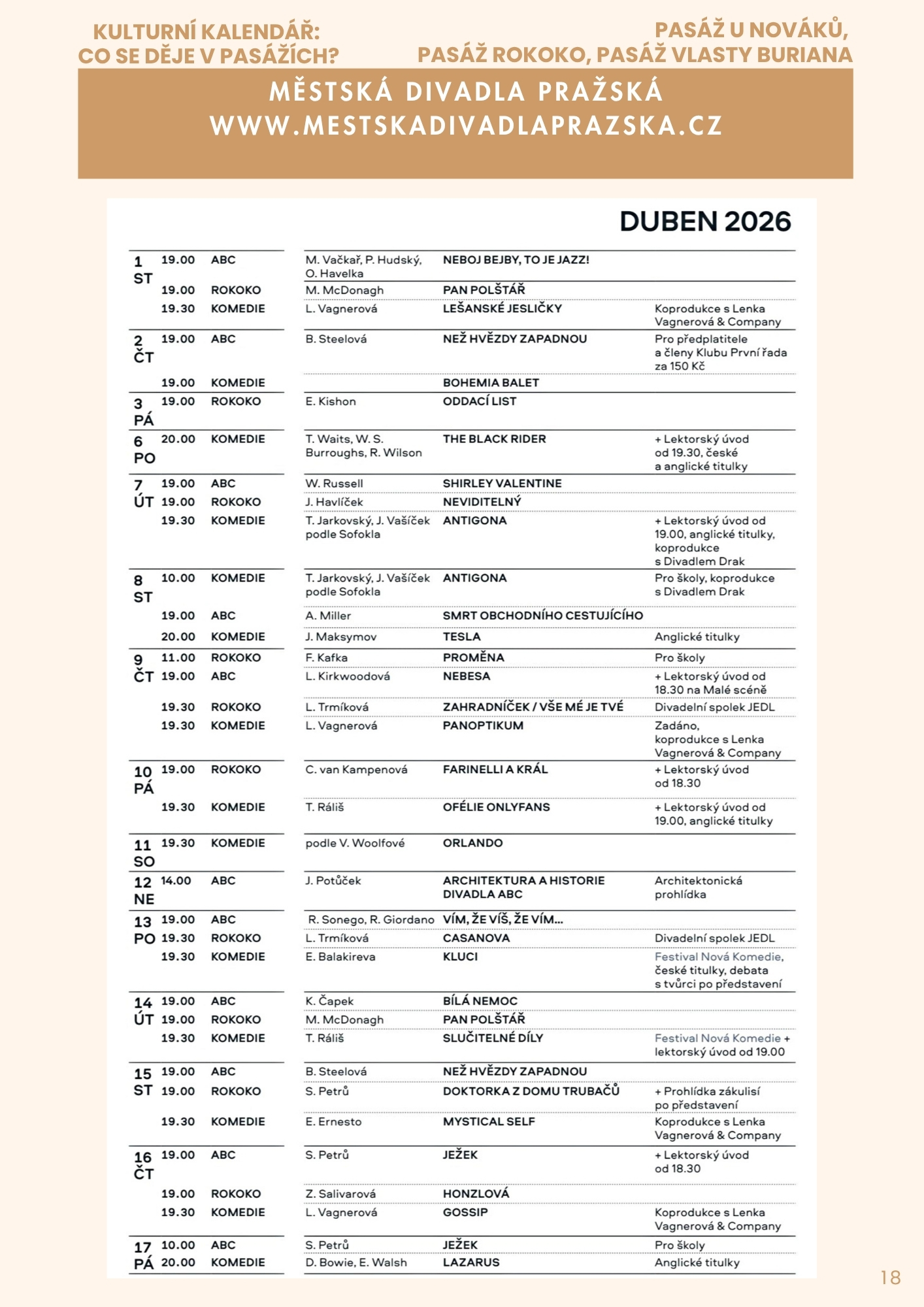 Newsletter - duben str18