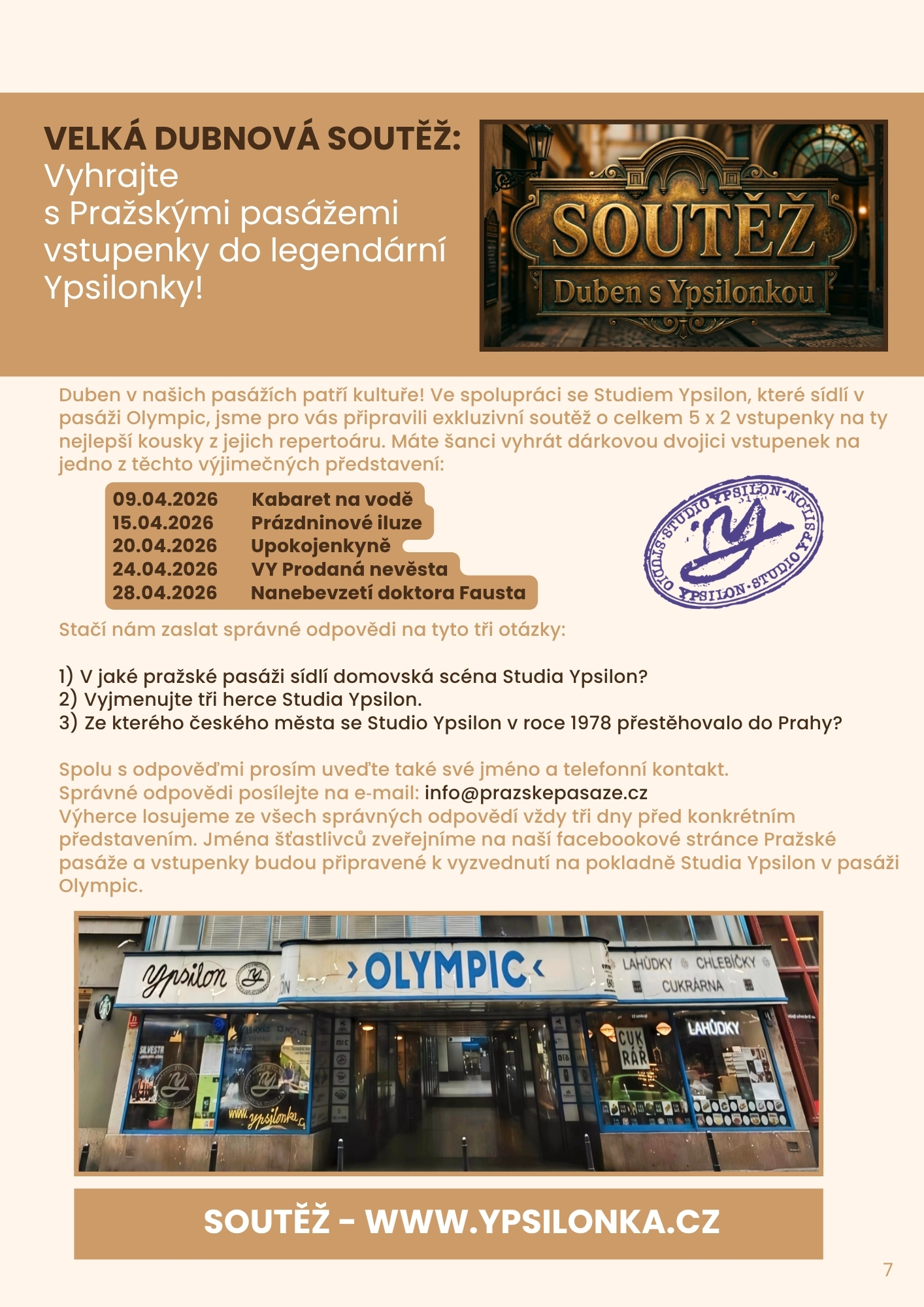 Newsletter - duben str7